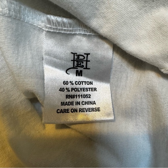 Ed Hardy white graphic tee with skull and eagle design - Picture 4 of 6